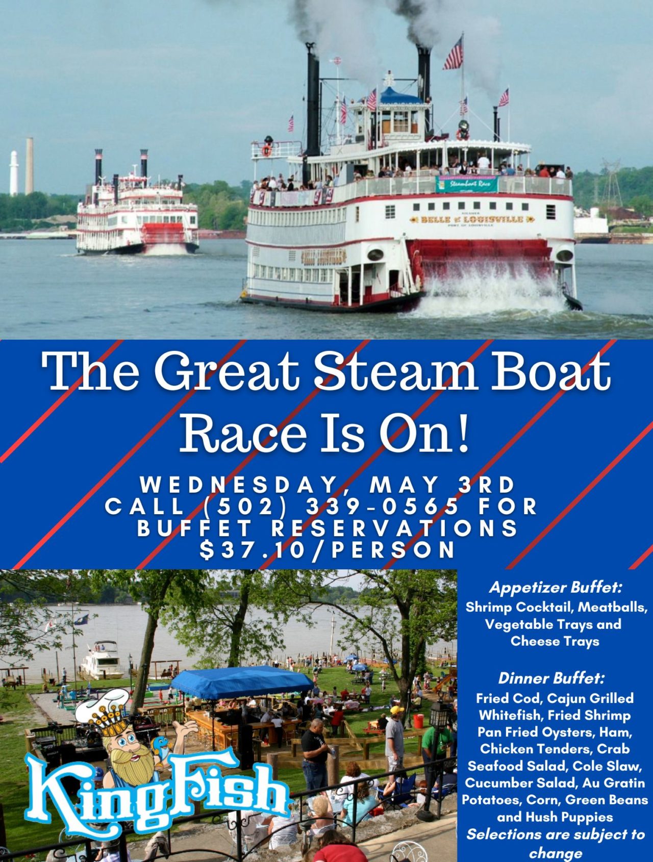 The Great Steamboat Race KingFish Restaurants