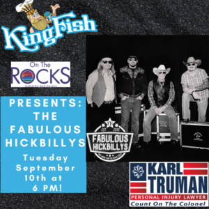 On The Rocks Sponsored by Karl Truman Law Office Presents: Fabulous Hickbilly's